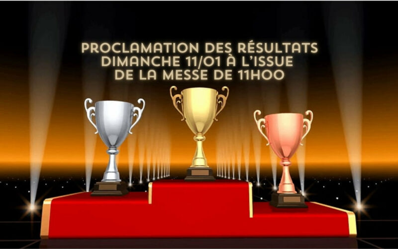 Résultat Concours de creeches 11 janvier 2026