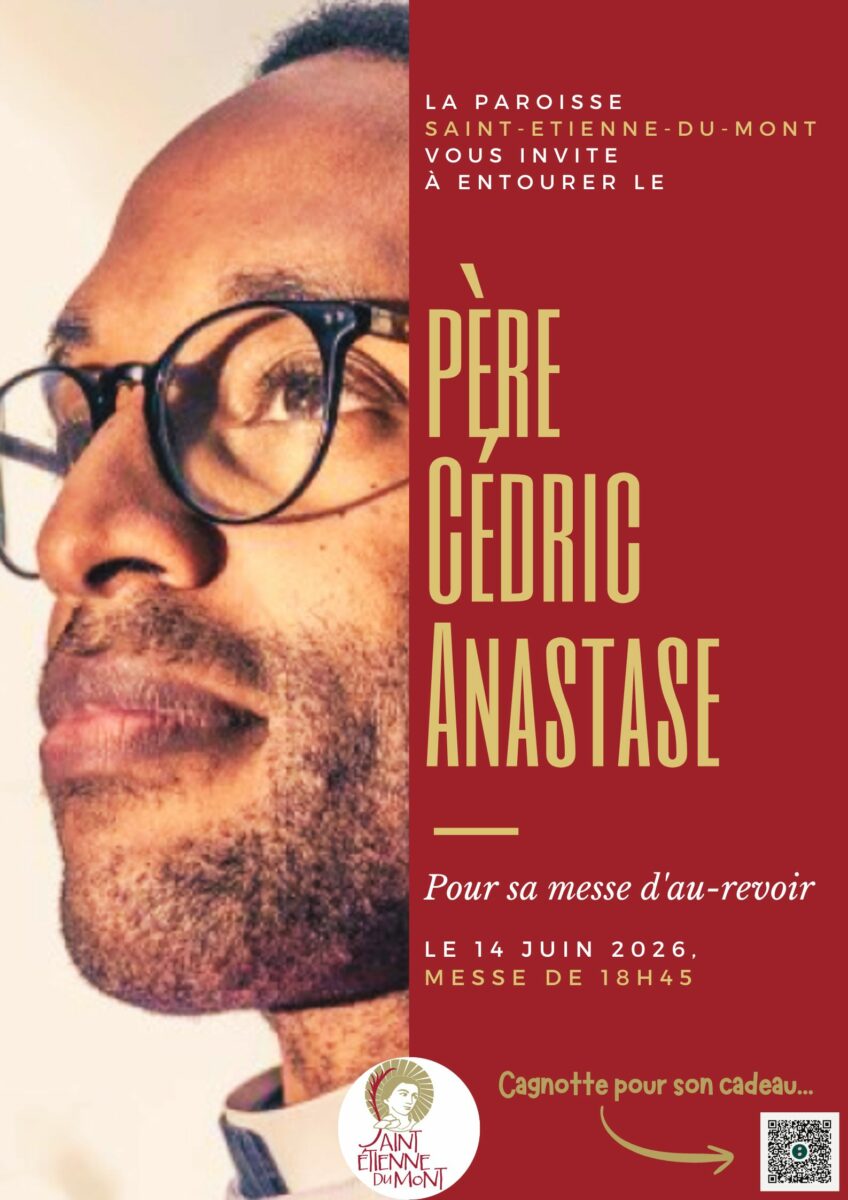 Messe de départ père Cédric 2026