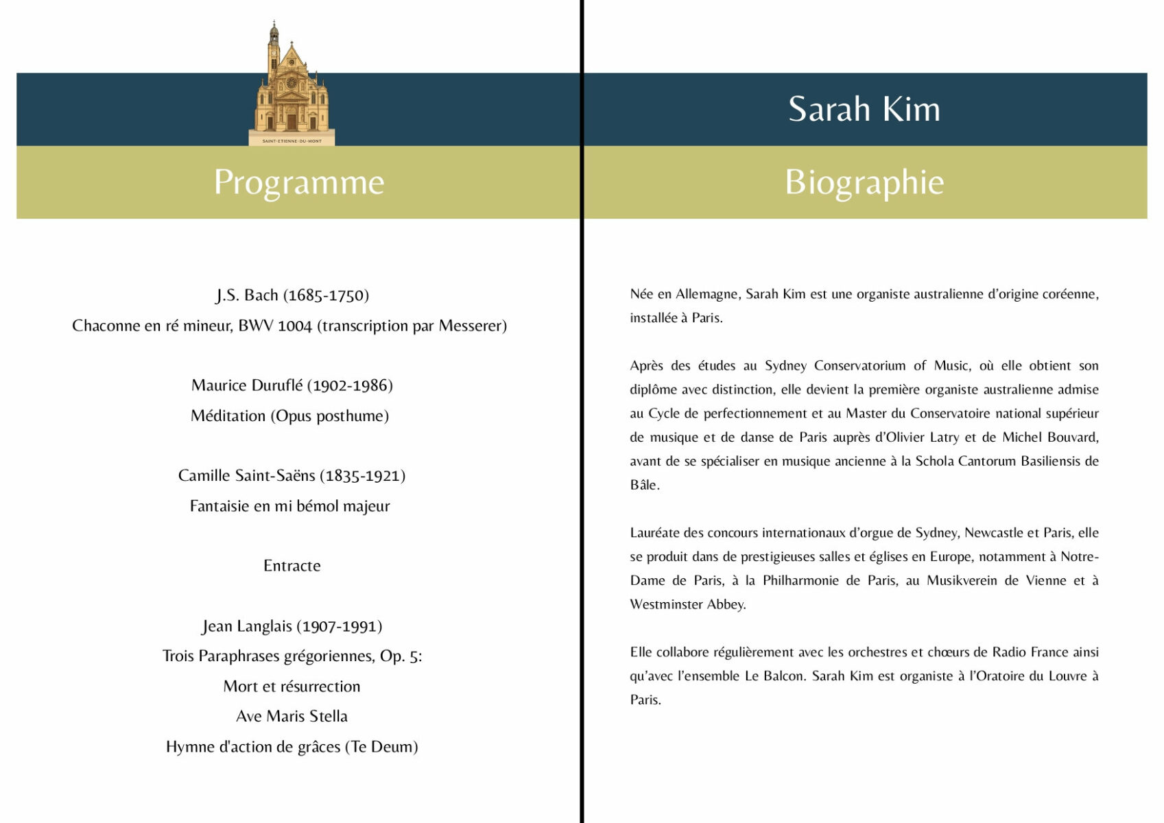 Brochure concert sarah Kim 01082026 verso