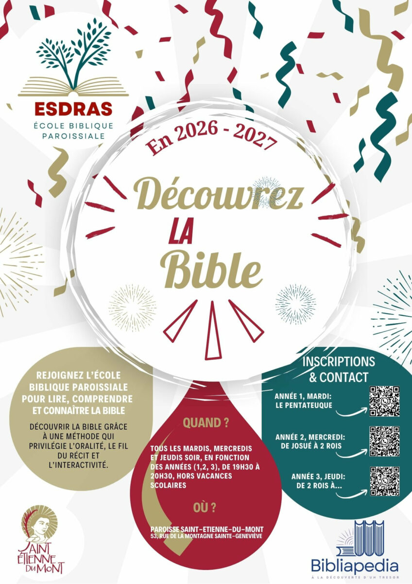 Esdras Année 2026 2027