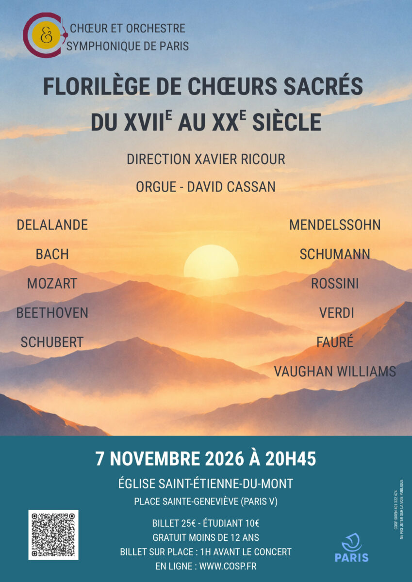 Affiche Concert 7 novembre 2026
