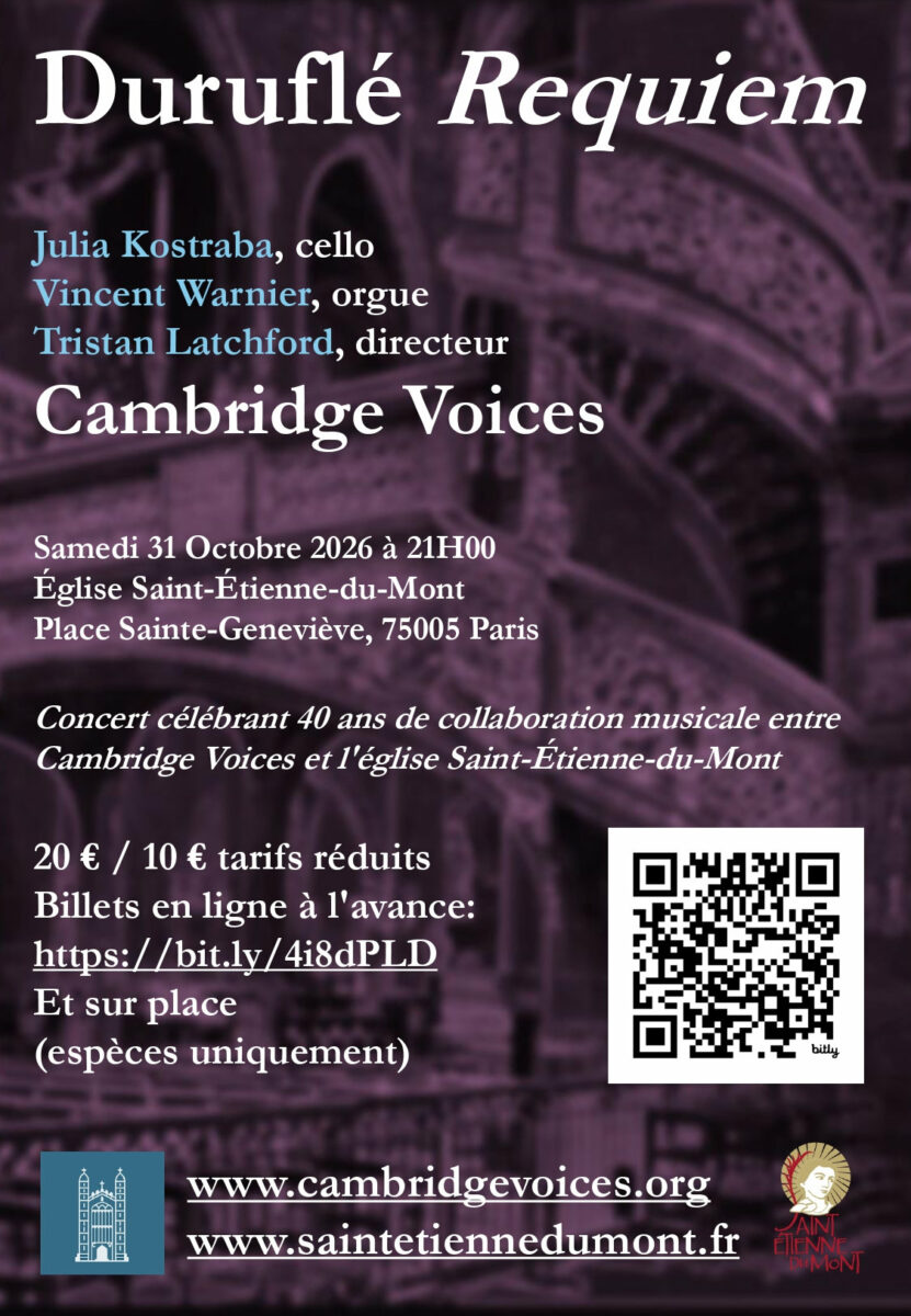 Concert Duruflé Requiem 31102026
