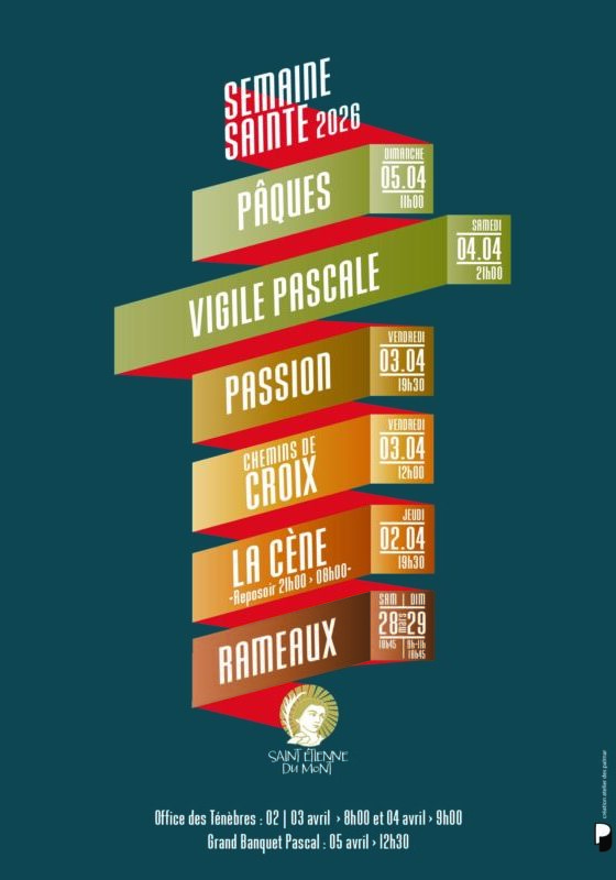 Horaires Semaine Sainte 2026