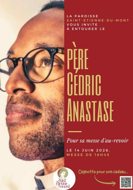 Messe de départ père Cédric 2026