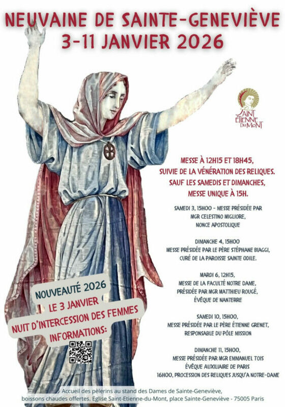 Neuvaine Sainte Geneviève 2025 ok