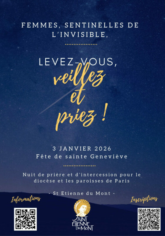 Veillée de prière Femme 03012026